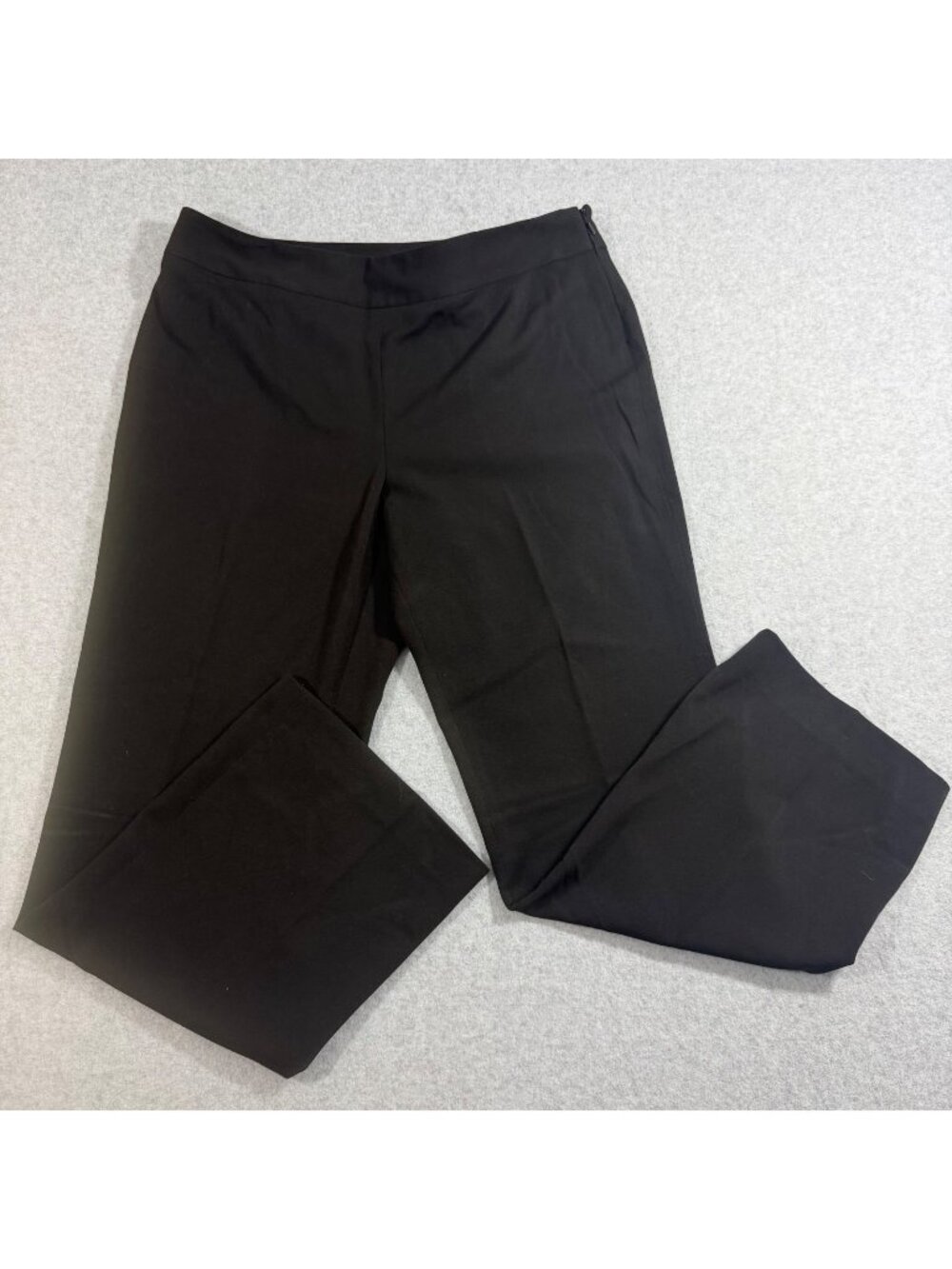Rafaella Petite Women’s Size 14P Black Dress Pants Career Stretch Side Zip